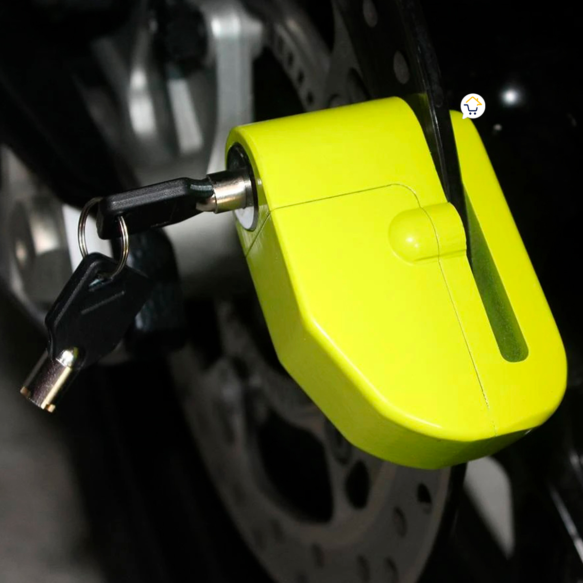 Candado Freno De Disco Con Alarma 303